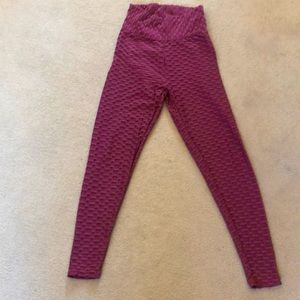 Tik tok textured leggings